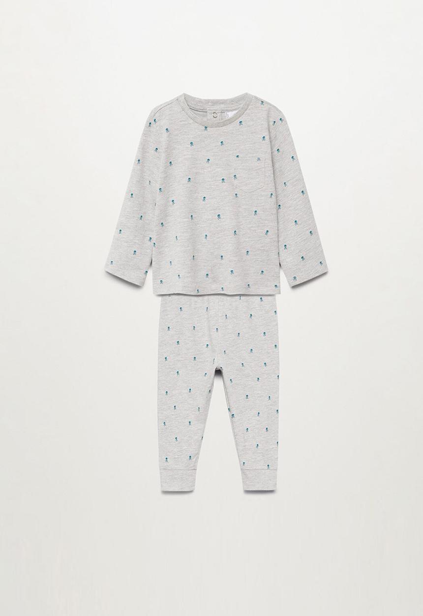 MANGO - Pyjama pack jackb - grey