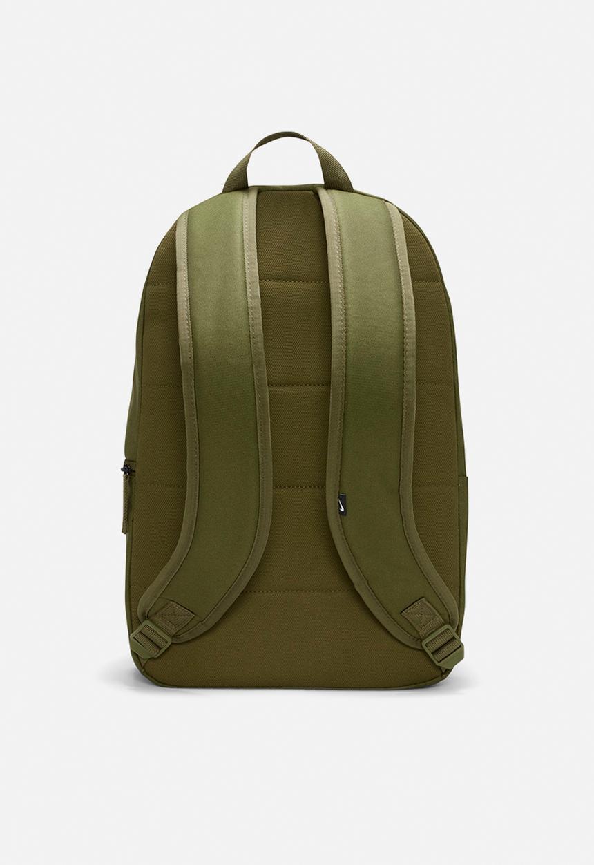 Nike - Nike heritage backpack - swoosh - rough green/black