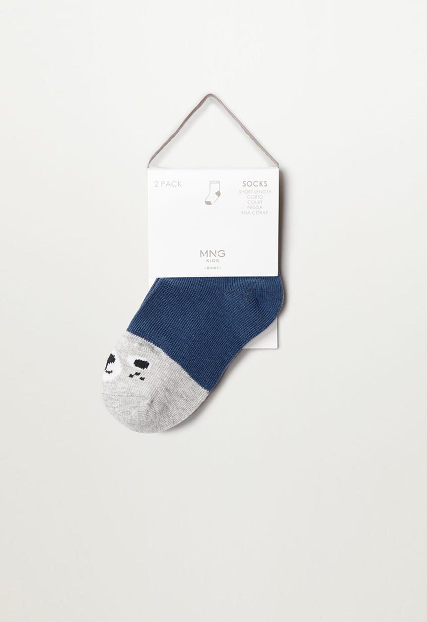 MANGO - Sock puppy - medium blue