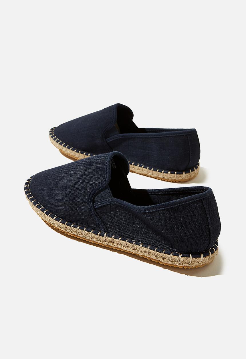 Cotton On - Noah espadrille slip-on  - navy