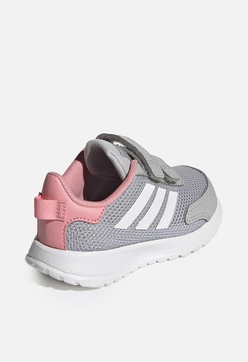 adidas Performance - Tensaur run i - grey two/ftwr white/super pop