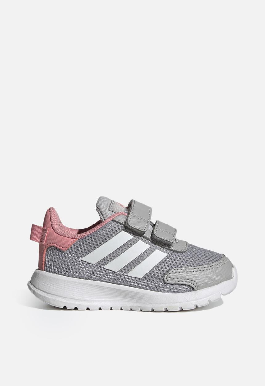 adidas Performance - Tensaur run i - grey two/ftwr white/super pop