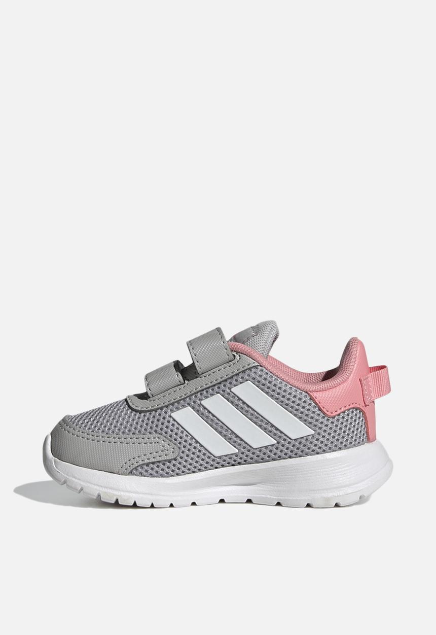 adidas Performance - Tensaur run i - grey two/ftwr white/super pop