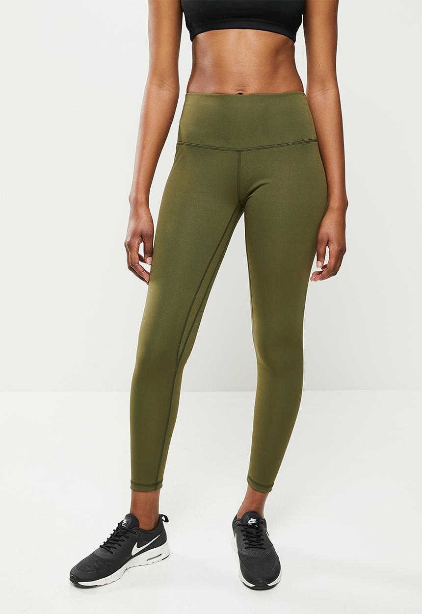STYLE REPUBLIC - Seamfree full length leggings - khaki