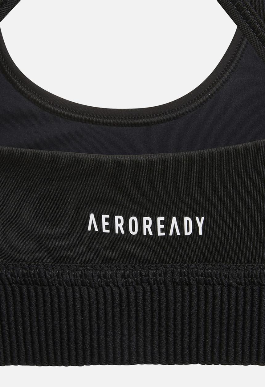 adidas Performance - Believe this AEROREADY sports bra - black/white