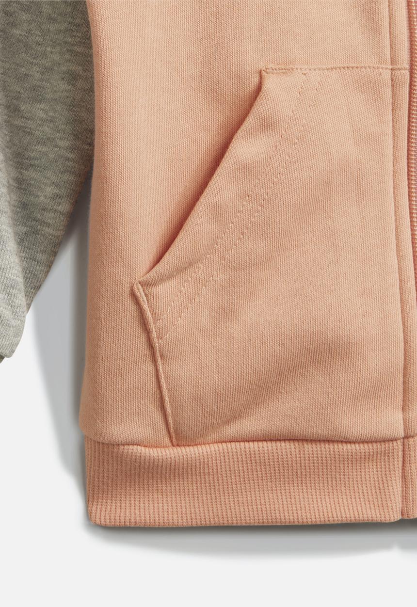adidas Performance - I bos logo fz j - blush/grey/white