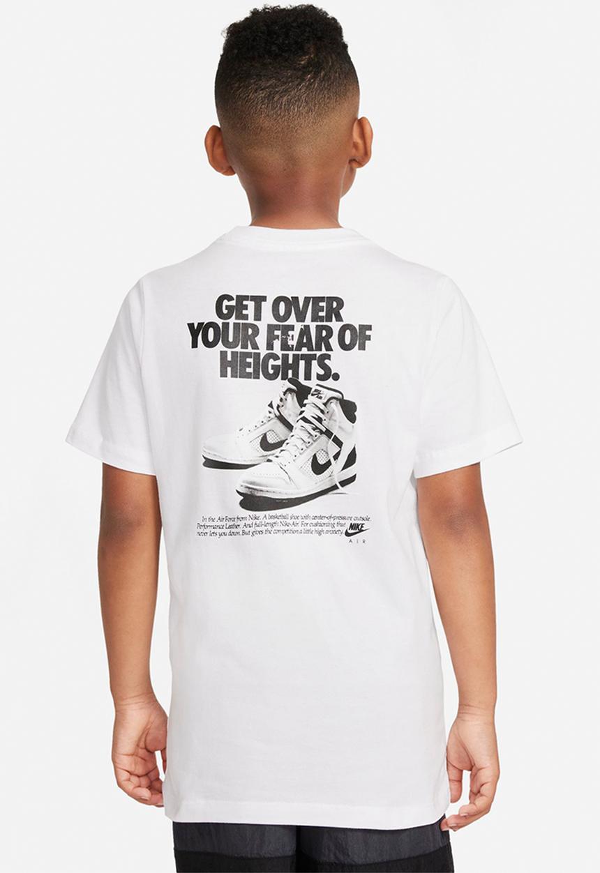 Nike - B nsw tee air c/s fa21 - white
