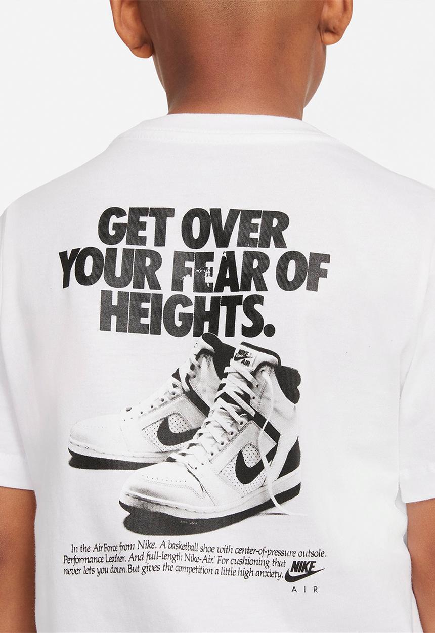 Nike - B nsw tee air c/s fa21 - white