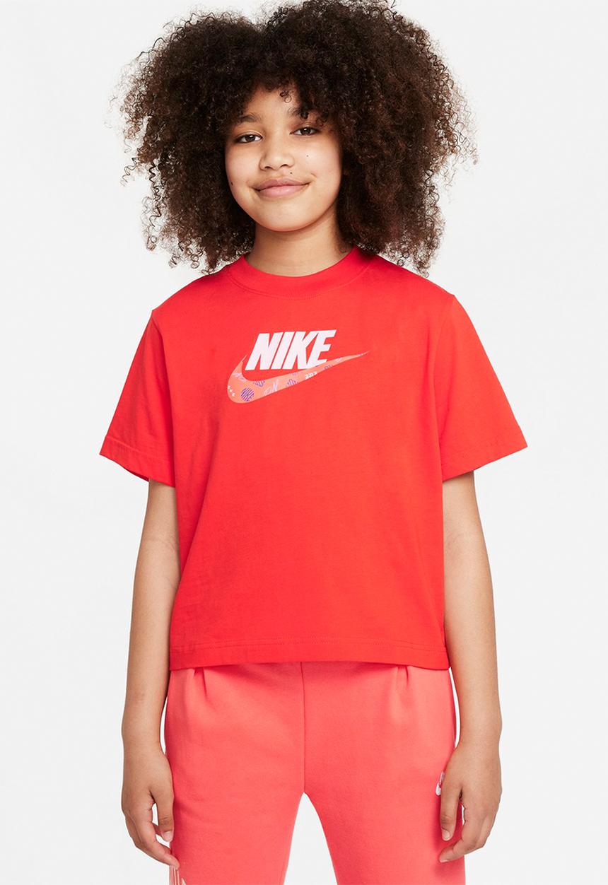 Nike - G nsw tee boxy rtl - chile red