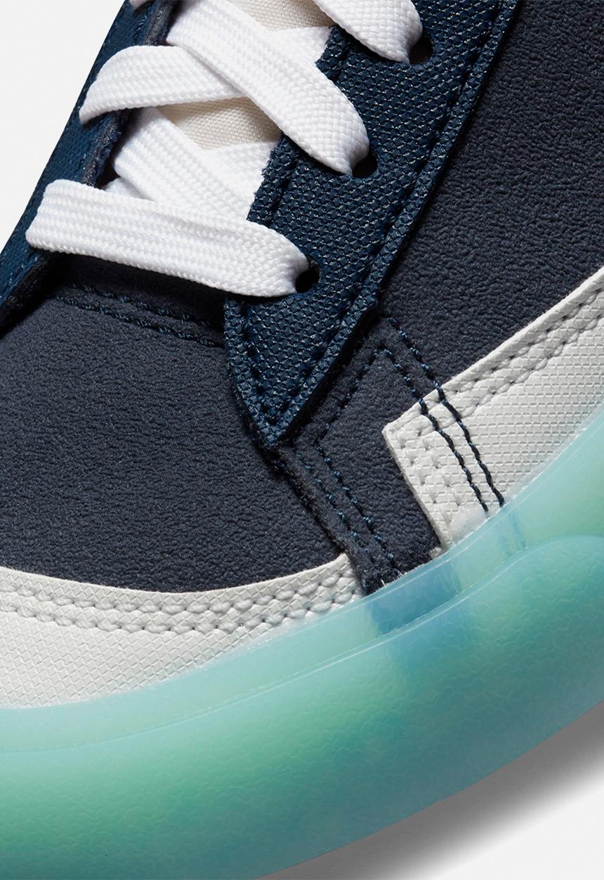 Nike - Blazer mid '77 (gs) - navy/white