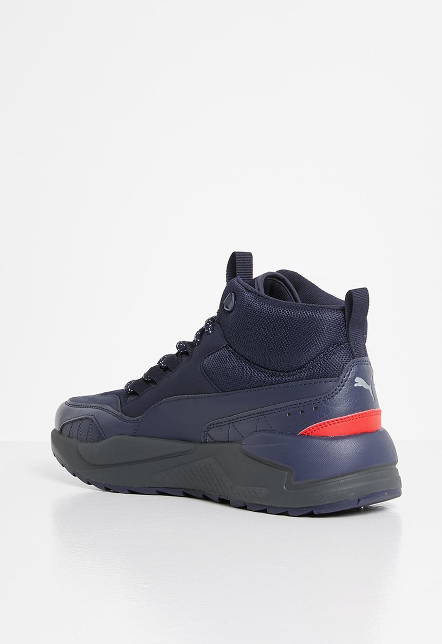 PUMA - X-ray 2 square mid wtr - x-ray 2 square mid wtr - peacoat-peacoat-future blue-high risk red-puma silver