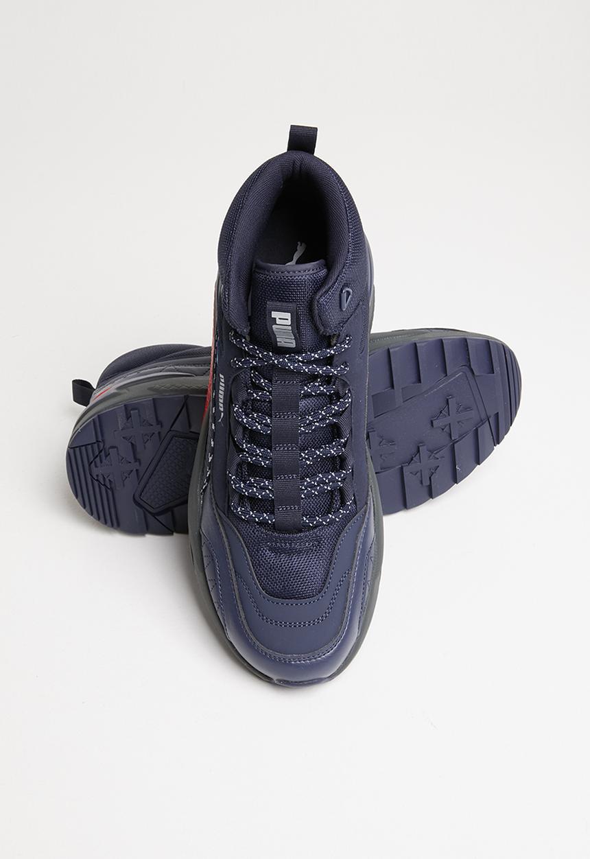 PUMA - X-ray 2 square mid wtr - x-ray 2 square mid wtr - peacoat-peacoat-future blue-high risk red-puma silver