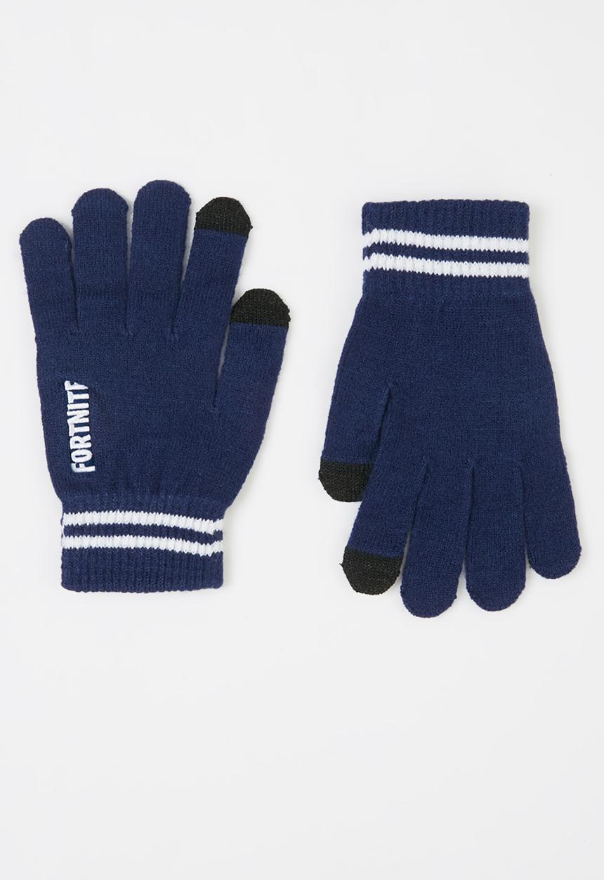 Rebel Republic - Fortnite - logo navy gloves