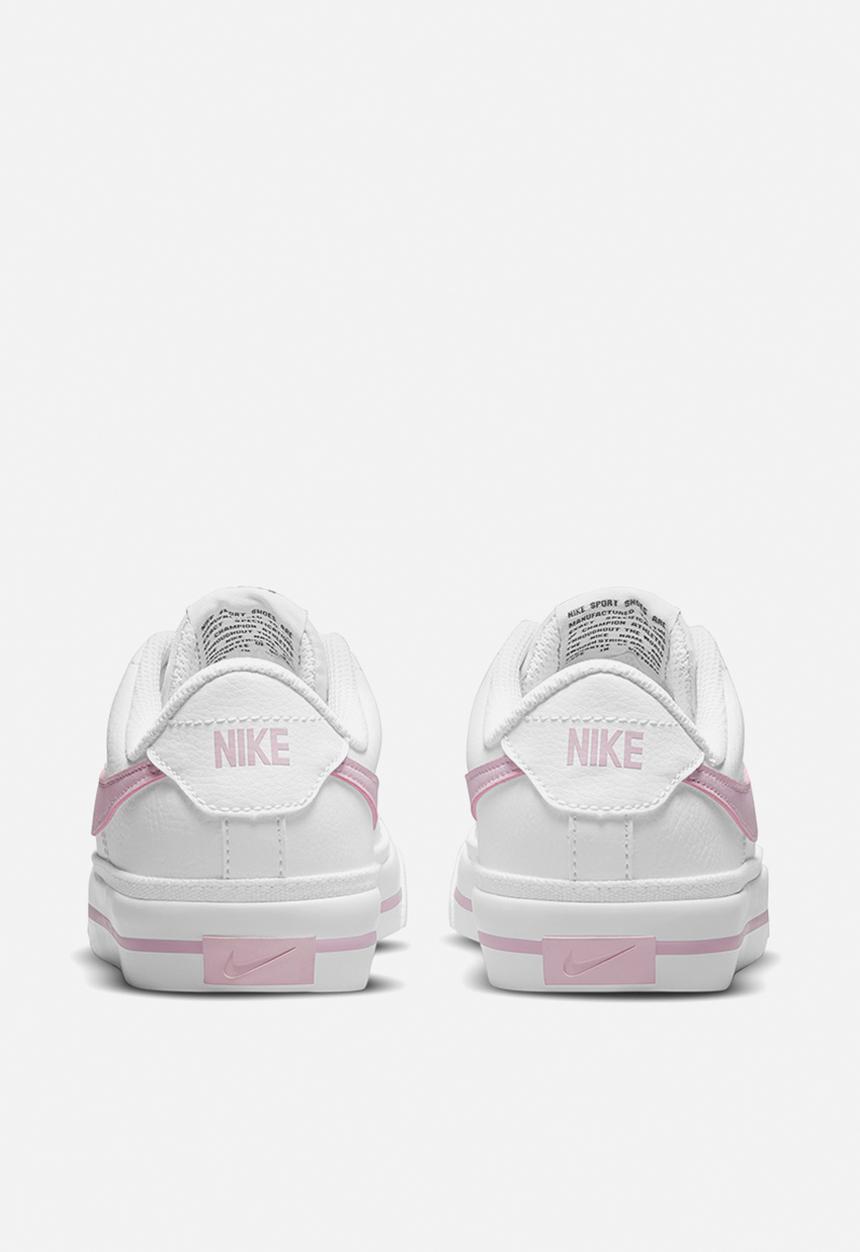 Nike - Nike court legacy (gs) - white/pnkfom