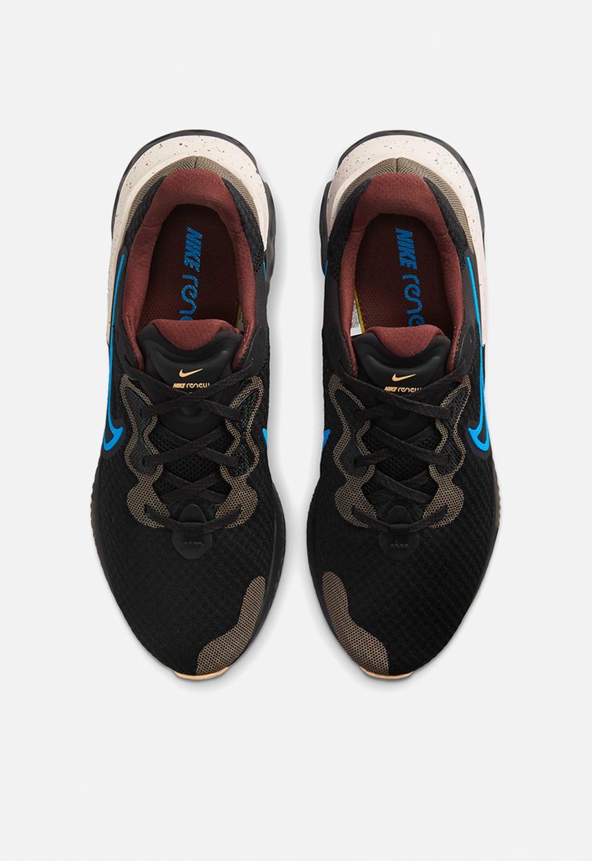 Nike - Renew run 2 - black/photo blue-dark pony-melon tint
