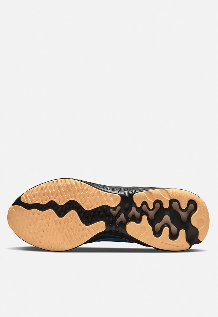 Nike - Renew run 2 - black/photo blue-dark pony-melon tint