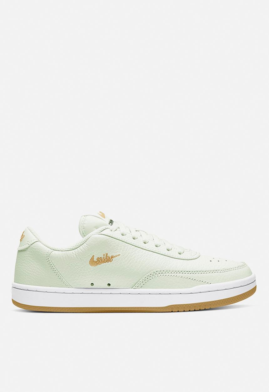 Nike - Court Vintage premium - summit white/metallic gold-white