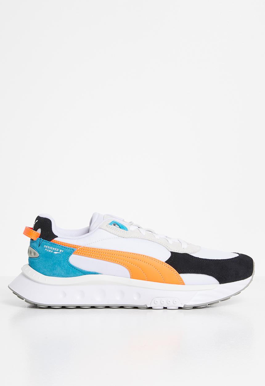 PUMA - Wild rider rollin' - wild rider rollin'- puma white-orange glow