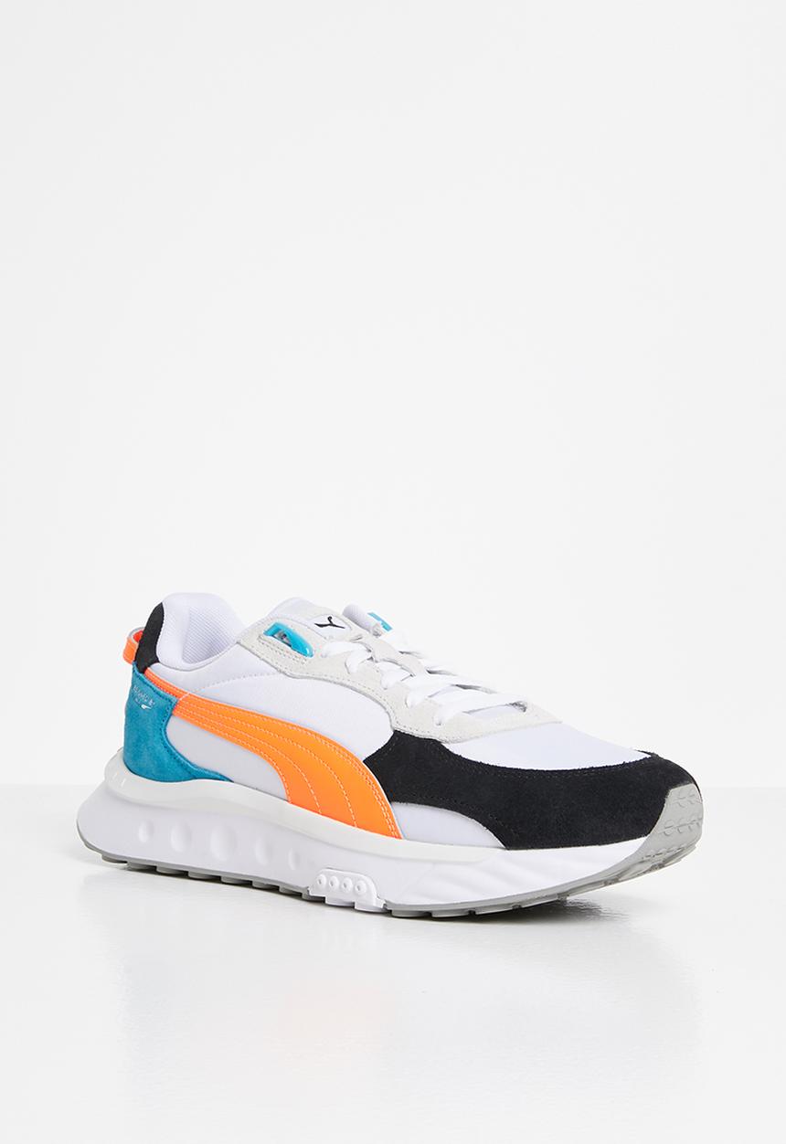 PUMA - Wild rider rollin' - wild rider rollin'- puma white-orange glow