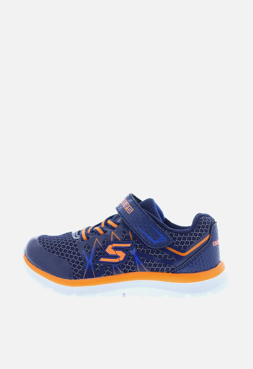 Skechers - Skech-lite - fast stepz - navy & orange