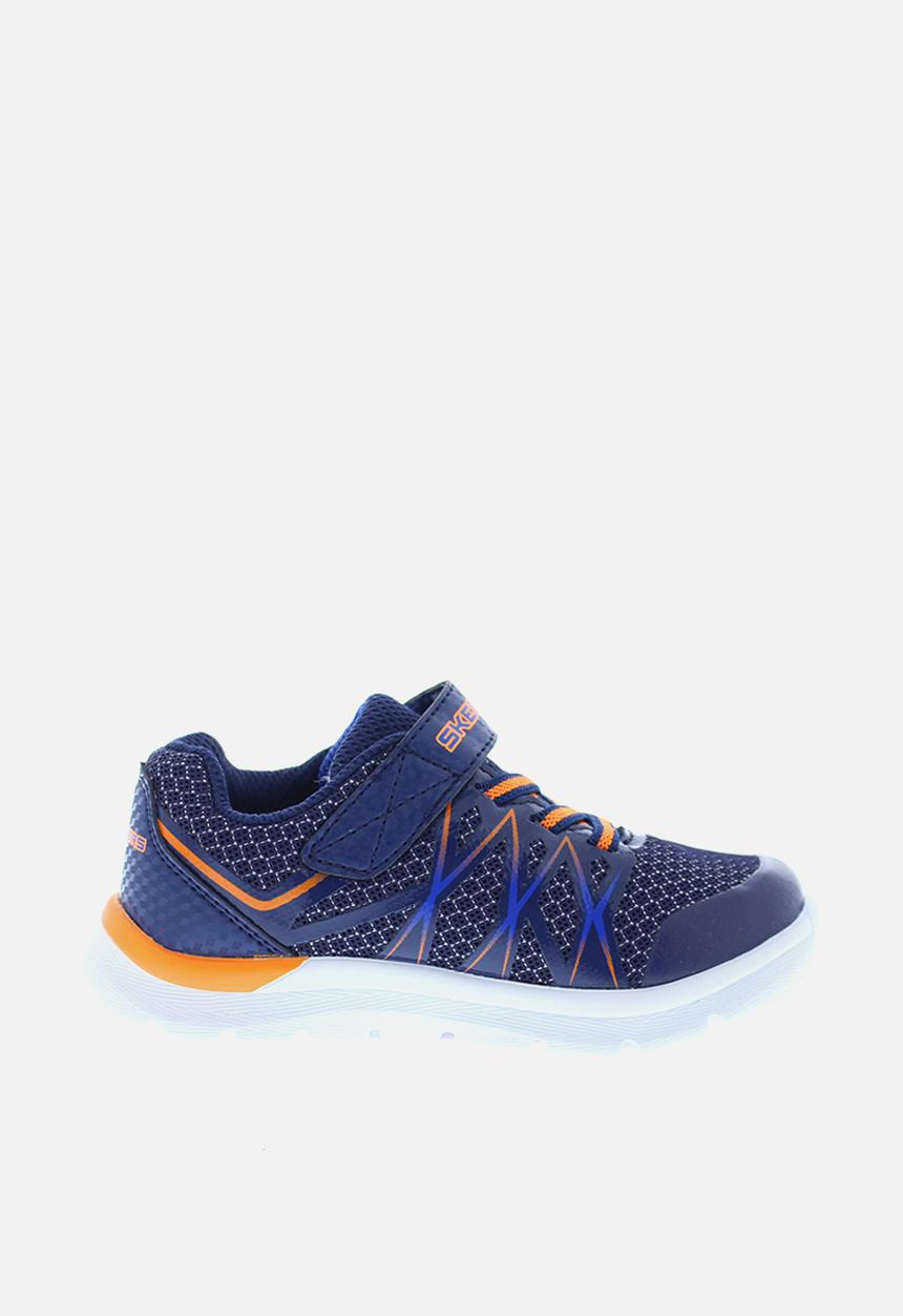 Skechers - Skech-lite - fast stepz - navy & orange