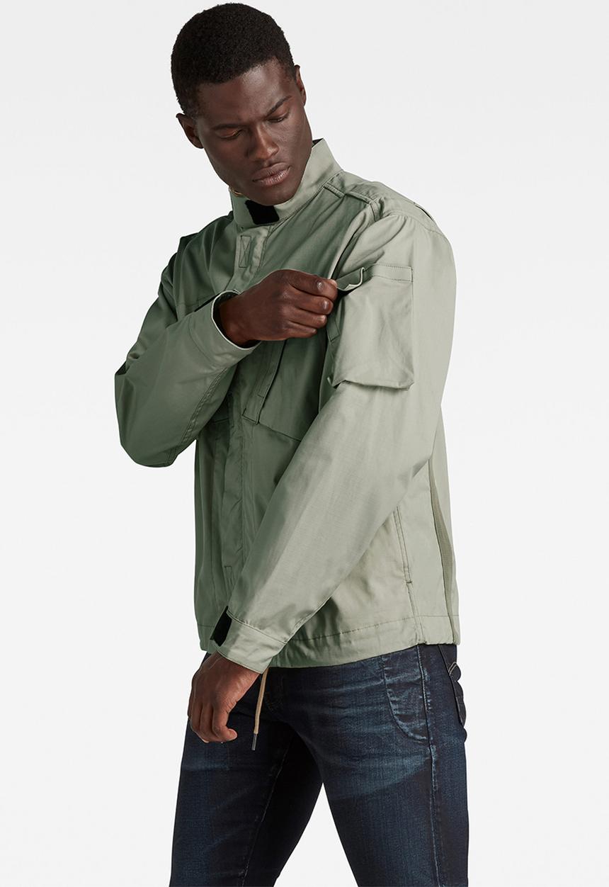 G-STAR - Sporty slanted pocket indoor jacket - westpoint khaki