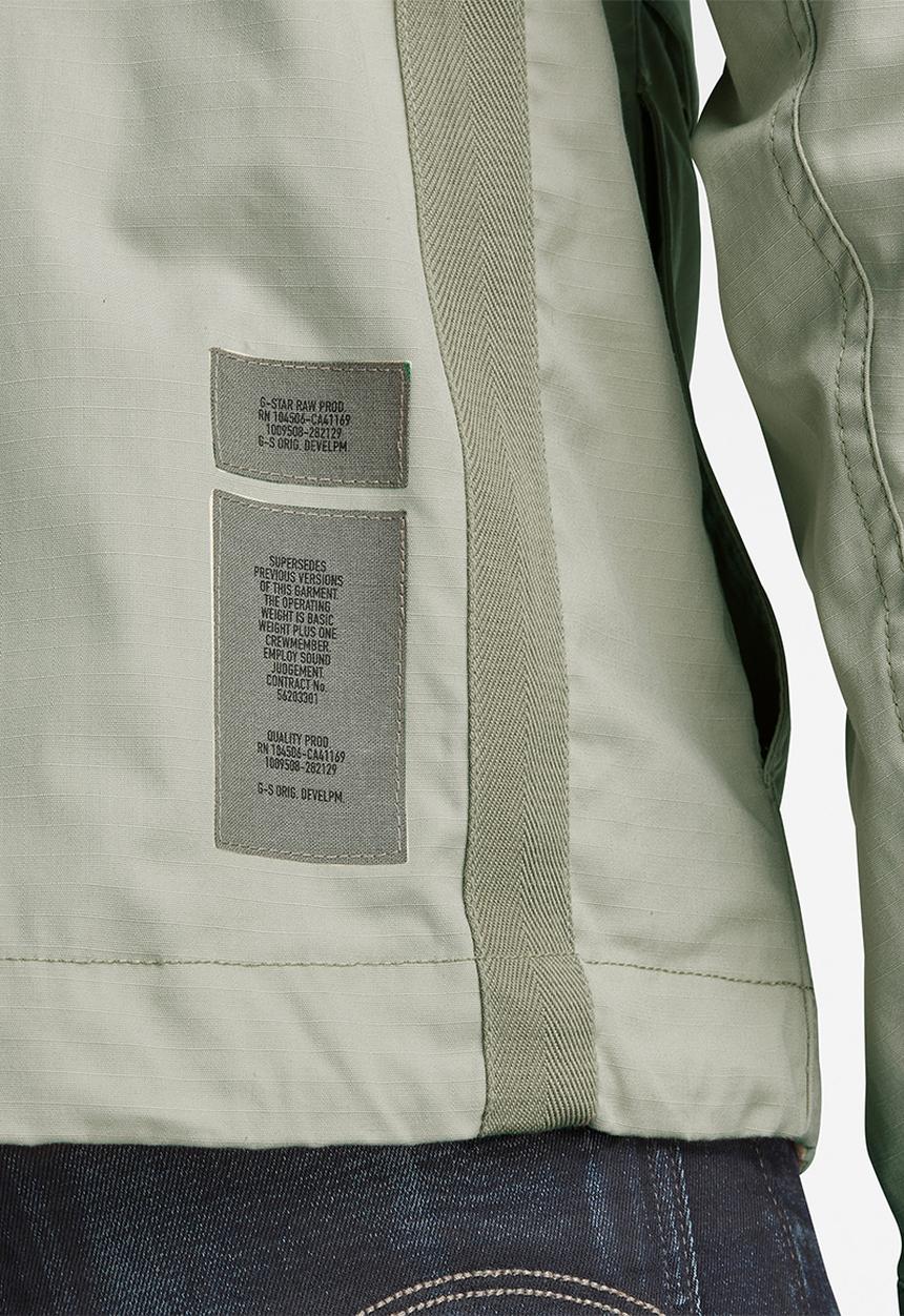 G-STAR - Sporty slanted pocket indoor jacket - westpoint khaki