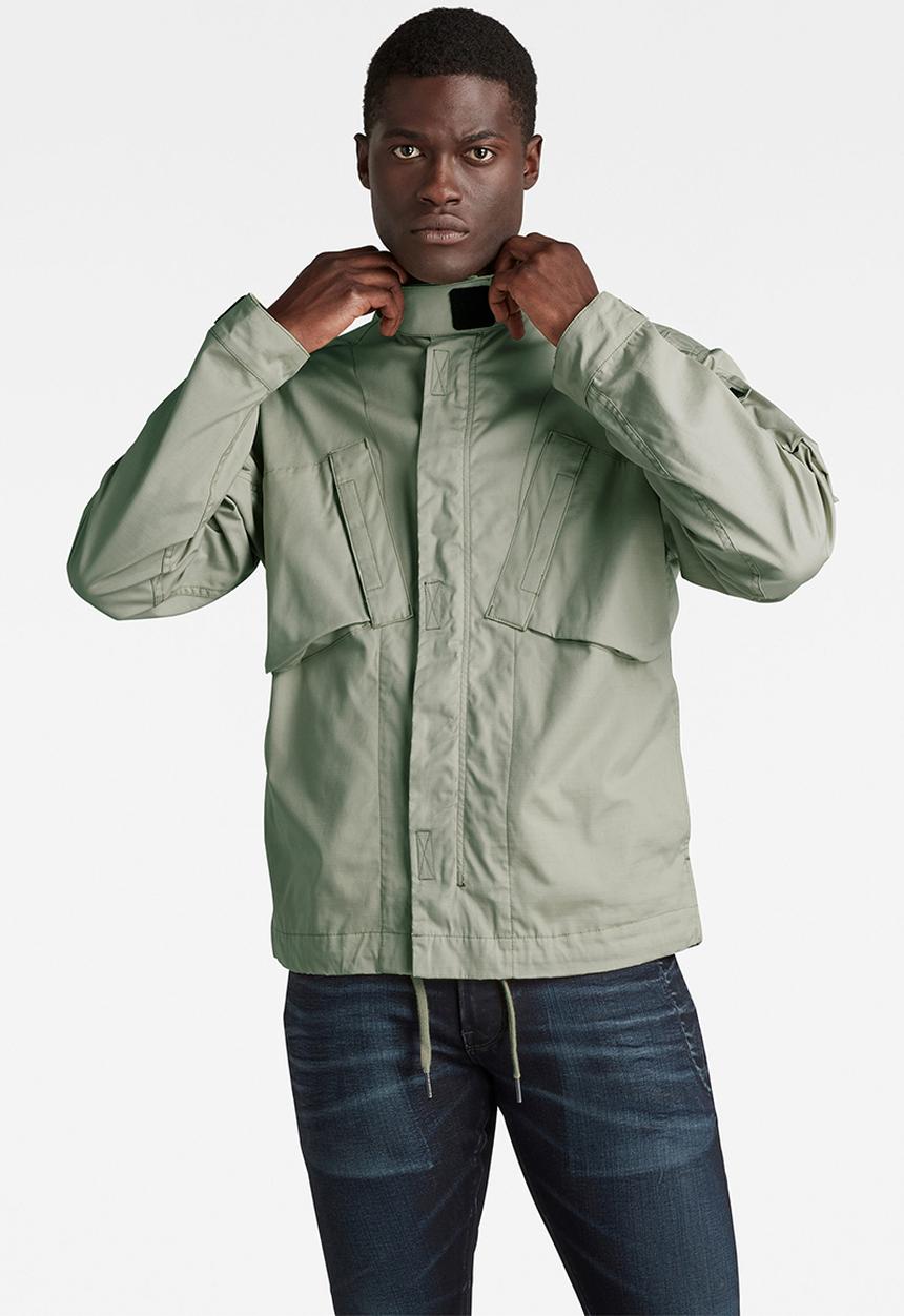 G-STAR - Sporty slanted pocket indoor jacket - westpoint khaki