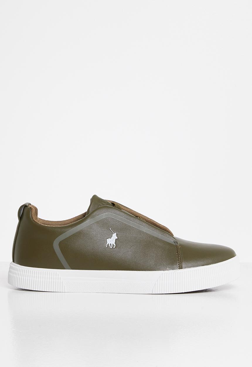 POLO - Harry gusset slip on sneaker - fatigue
