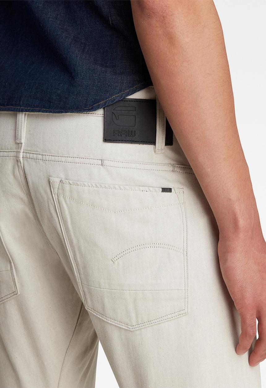G-STAR - Scutar 3d slim tapered - ecru
