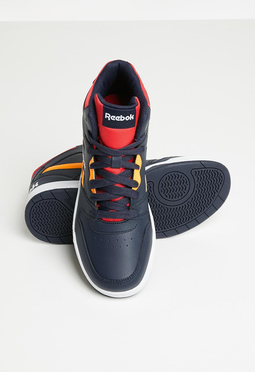 Reebok - Bb4500 court sneakers - vector navy/vector red/solar gold