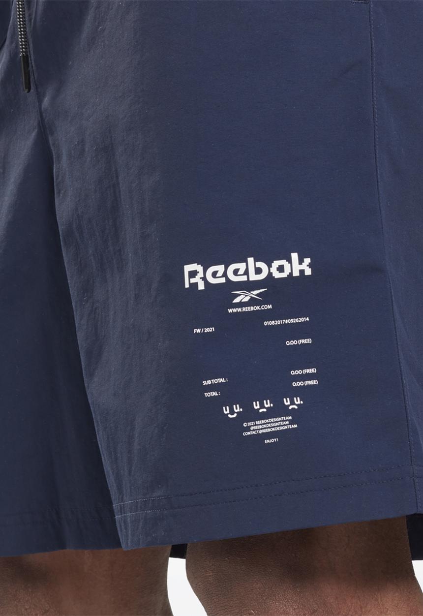 Reebok - Ts road trip short shorts - vector navy