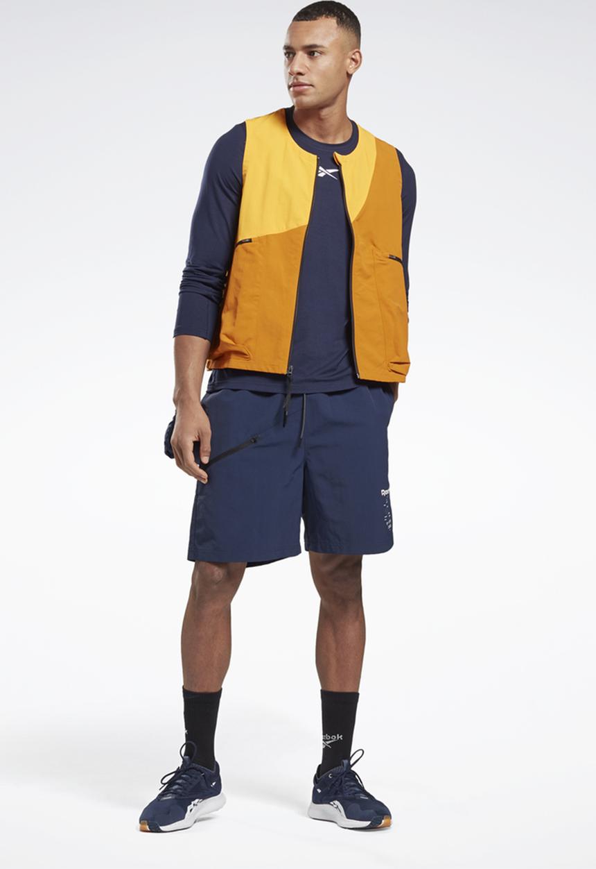 Reebok - Ts road trip short shorts - vector navy