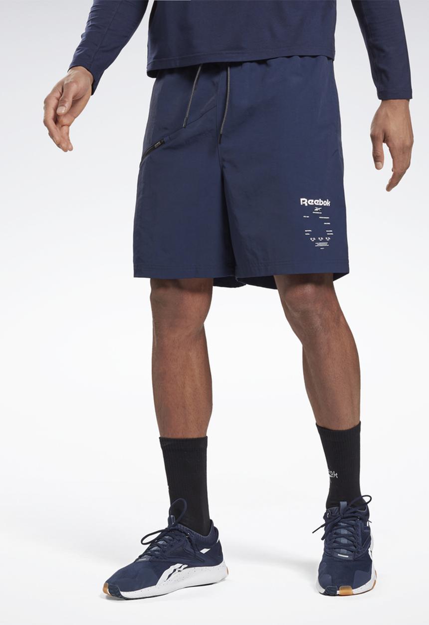 Reebok - Ts road trip short shorts - vector navy