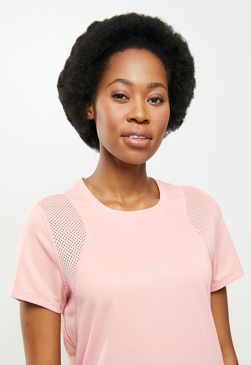 Nike - Nike run short sleeve top - pink