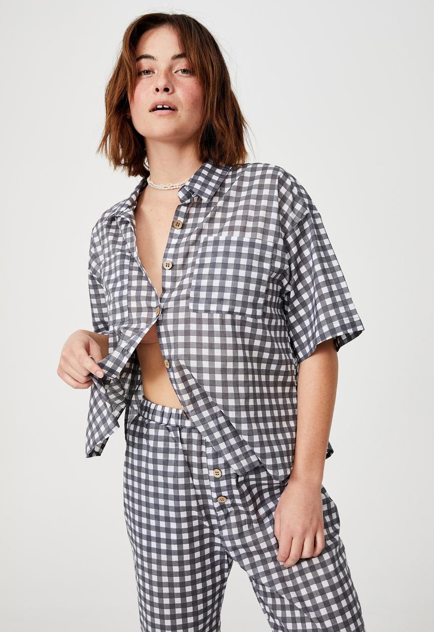 Cotton On - Bed time woven set - classic gingham