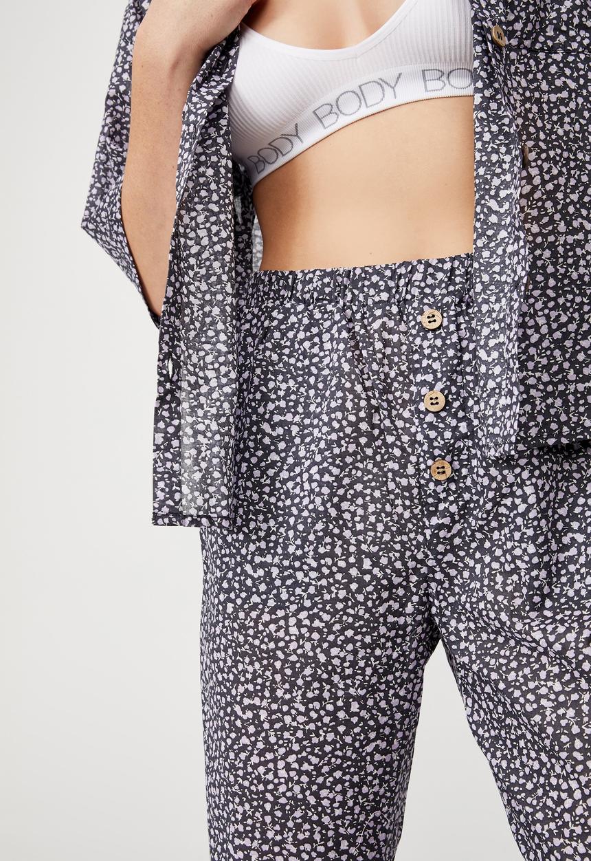 Cotton On - Bed time woven set - mini spring bud castlerock