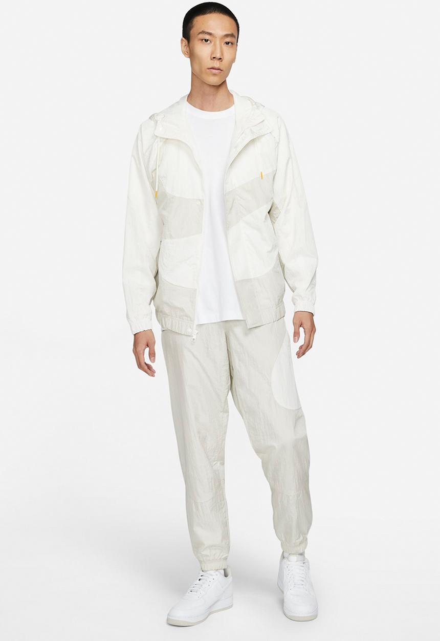 Nike - Nsw swoosh wvn lnd jkt - sail/light bone/light bone