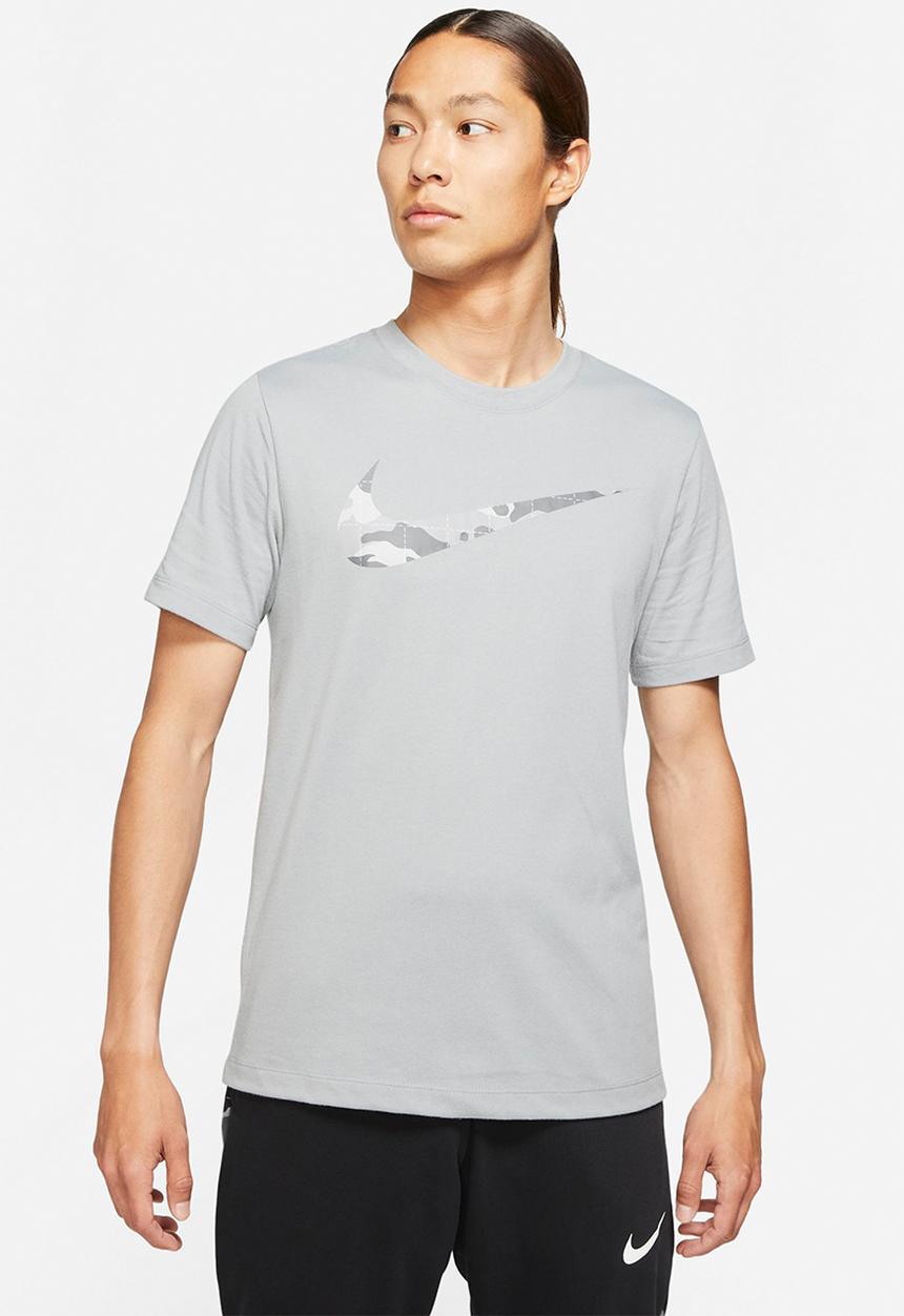 Nike - Nk df tee camo fill gfx - particle grey