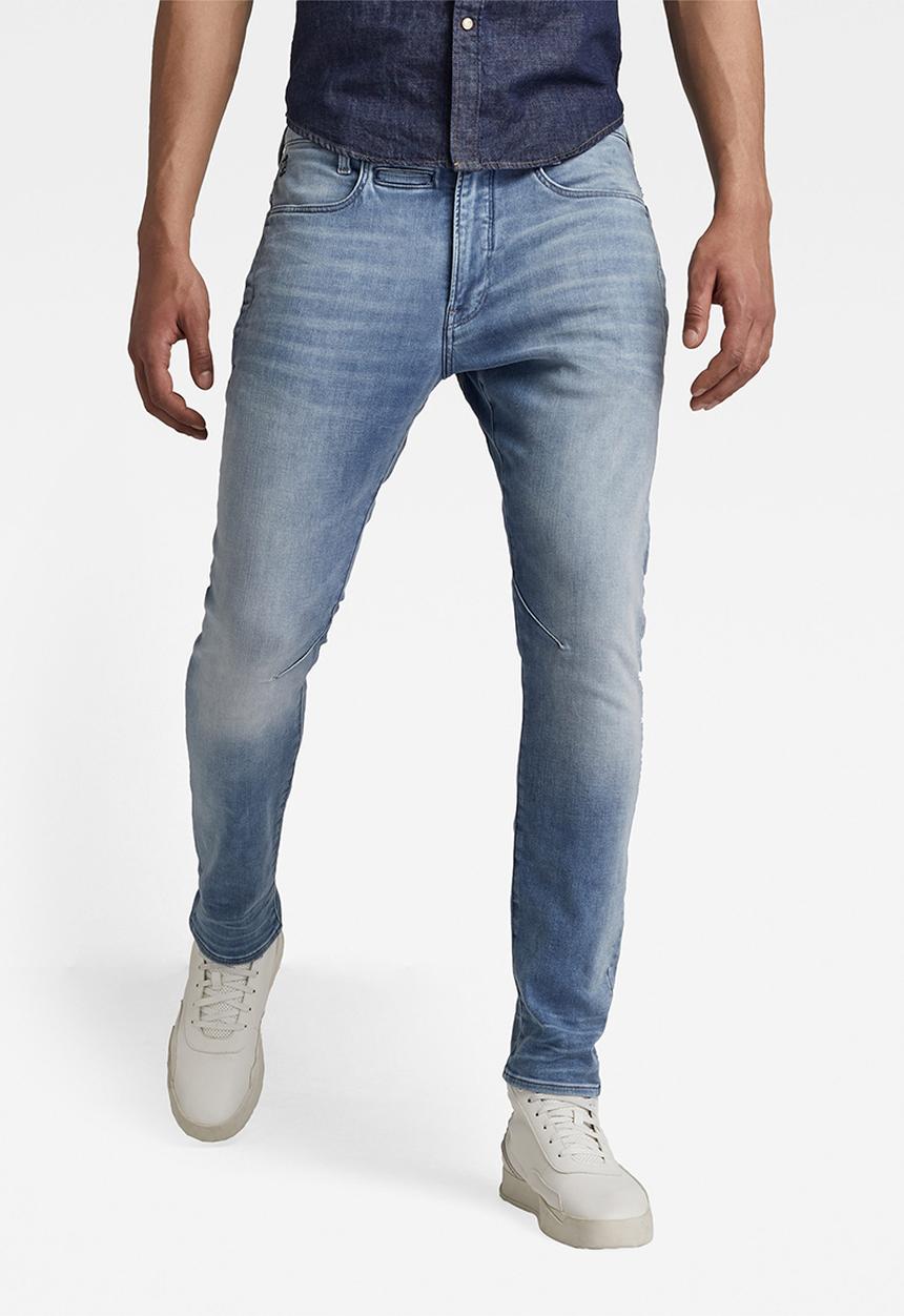 G-STAR - D-staq 3d slim - vintage beryl blue