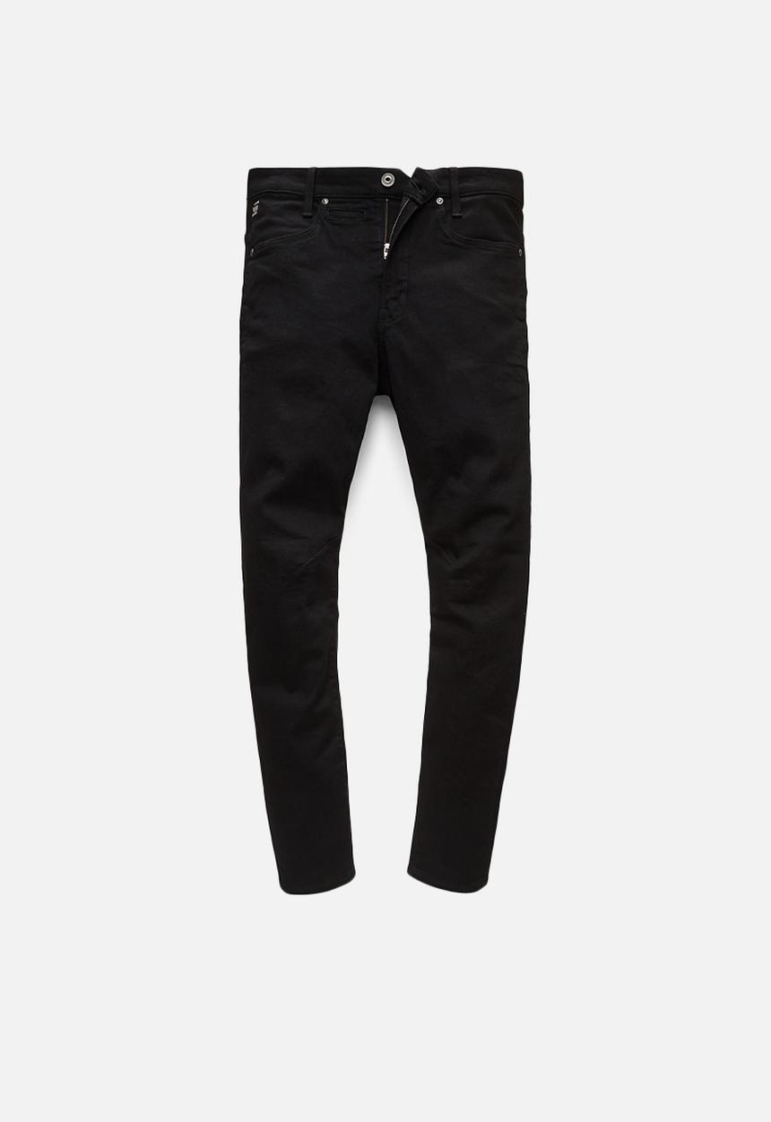 G-STAR - D-Staq 3D Slim Elto nero black f superstretch - pitch black