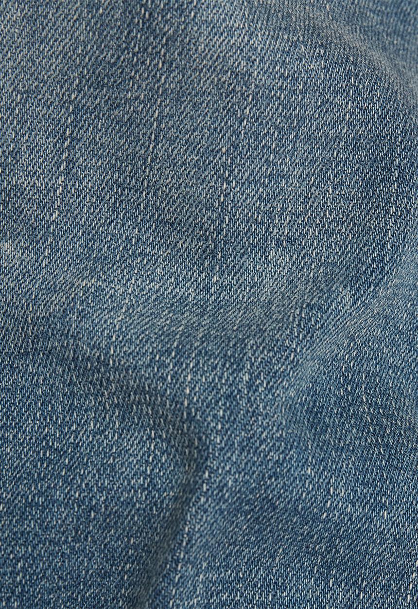 G-STAR - 5620 3d zip knee skinny - antic faded monaco blue destroyed