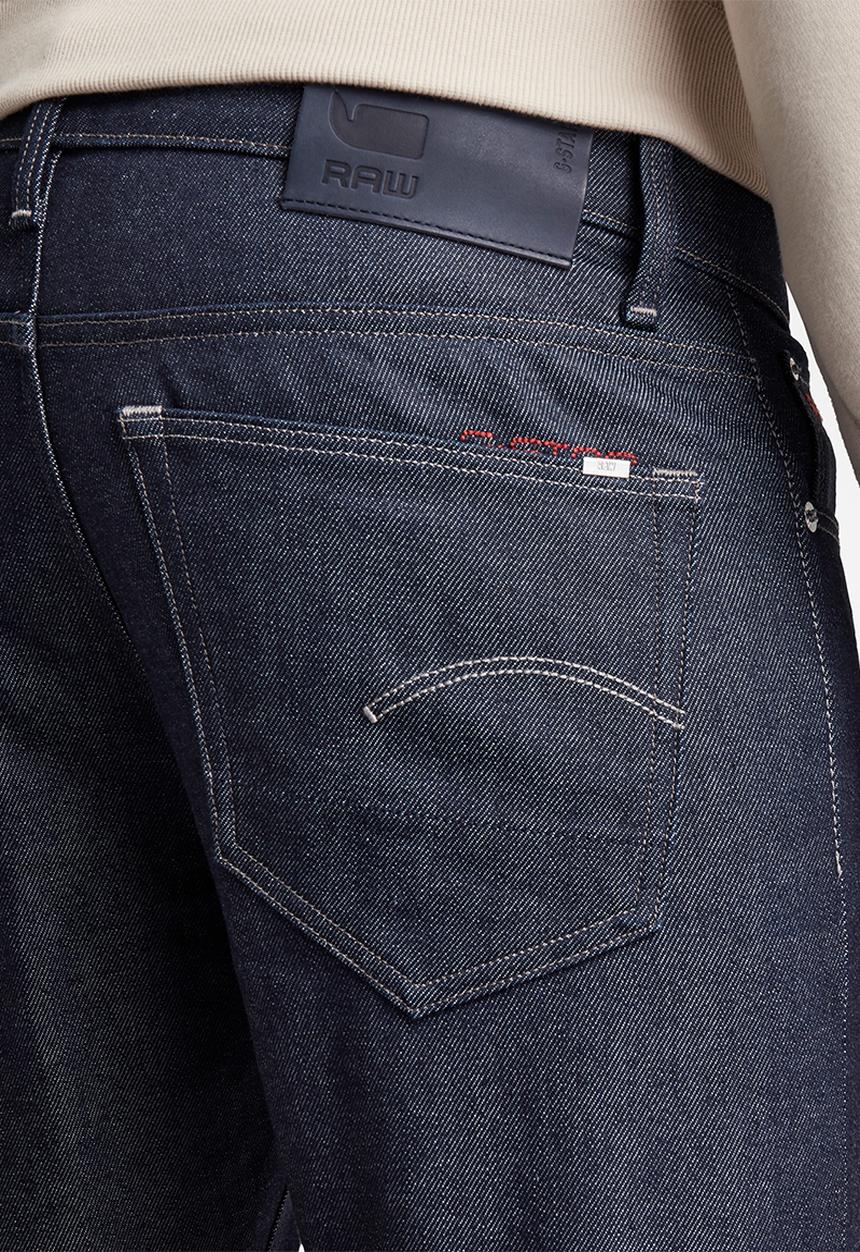 G-STAR - 3301 Slim Selvedge Japanese stretch selvedge dnm - 3d raw denim