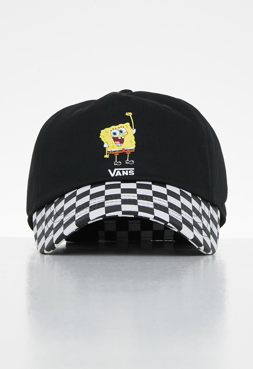 Vans - Vans x Spongebob court side cape - black