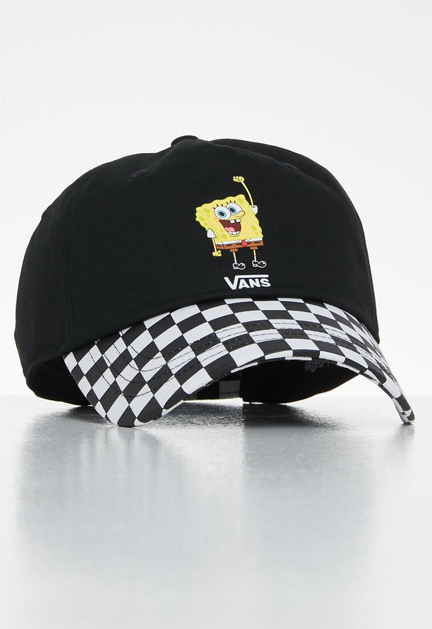 Vans - Vans x Spongebob court side cape - black