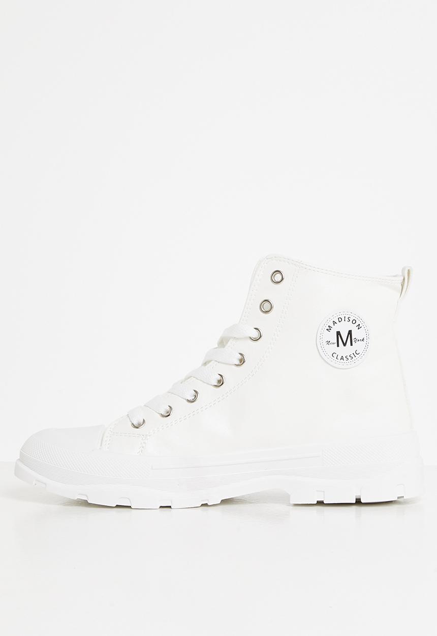 Madison® - Alice hi-top sneaker - white