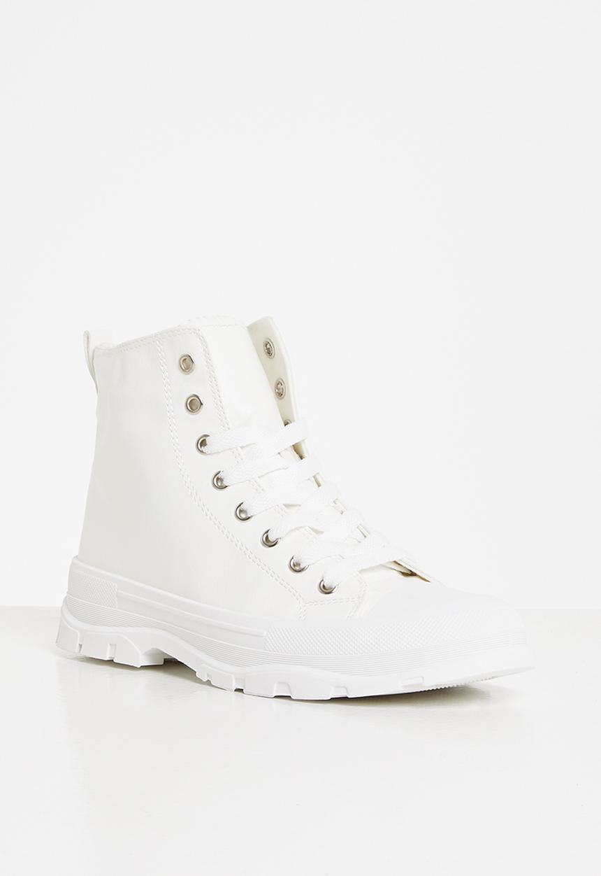 Madison® - Alice hi-top sneaker - white