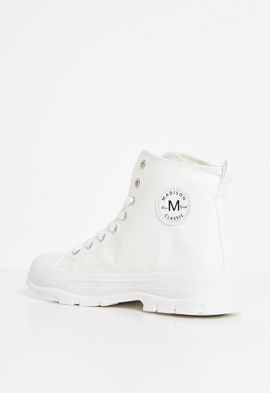Madison® - Alice hi-top sneaker - white