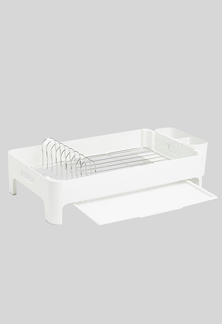 Litem - 1 layer dish rack - white