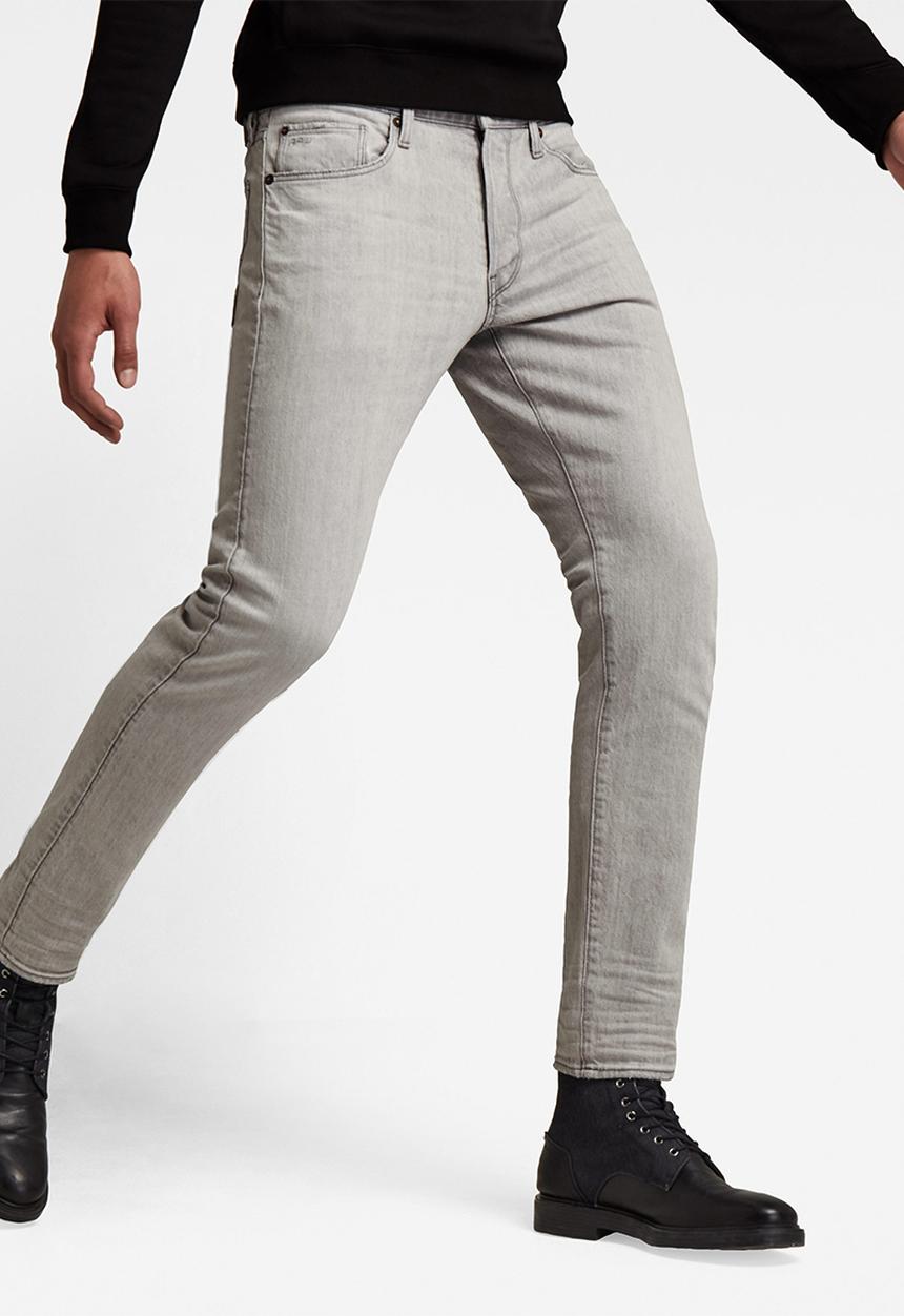 G-STAR - 3301 Slim - sun faded iron